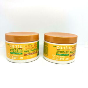 Lot of 2 Cantu Avocado Leave-In Repair Cream Conditioner 12 oz